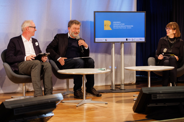 Podiumsdialog mit Wilhelm Natrup, Prof. Mark Michaeli und Prof. Christa Reicher